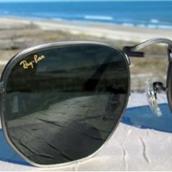 Ray-BanVintage Bausch & Lomb Antique Collection Pewter W1287 NEWinCaseSunglasses - Picture 2 of 4